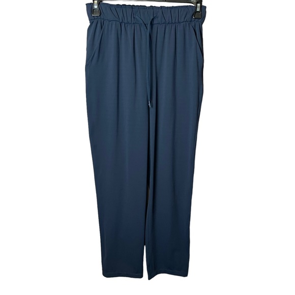 lululemon athletica Pants - Lululemon Navy Keep Moving High Rise Full Length Pant 6
